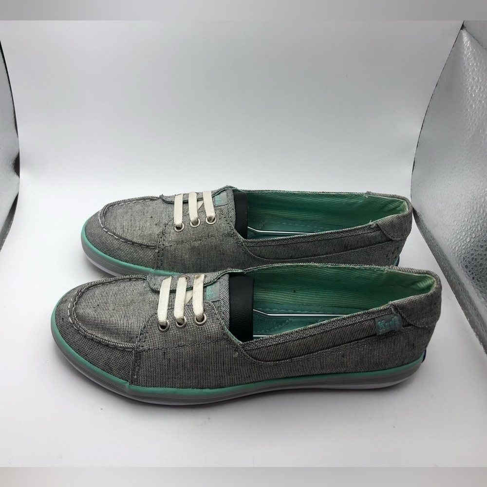 Keds grey womens loafers since 6